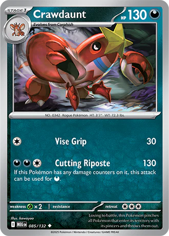 Crawdaunt - 85/132 - Normal