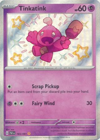 Tinkatink Shiny Rare - 165/091