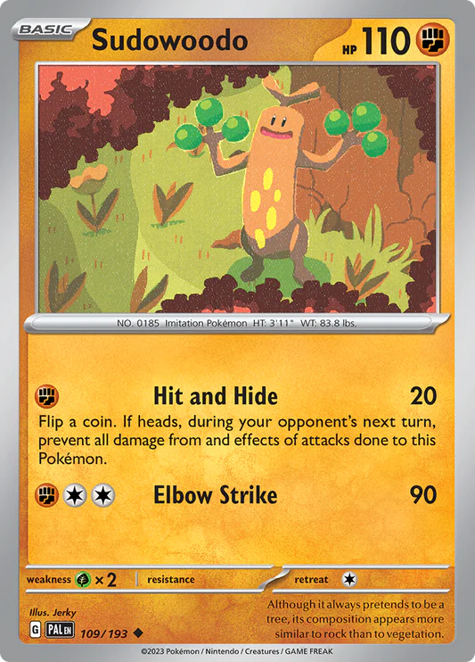 Sudowoodo - 109/193 - Normaal