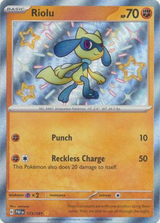 Riolu Shiny Rare - 173/091