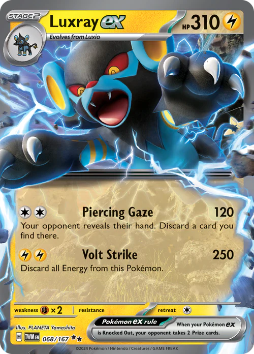 Luxray ex - 068/167