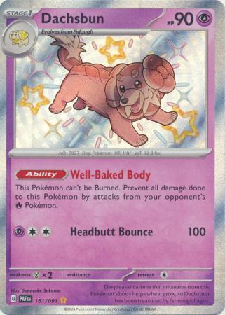 Dachsbun Shiny Rare - 161/091