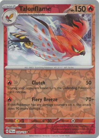 Talonflame - 30/193 - Reverse
