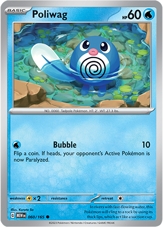 Poliwag - 60/165 - Normaal