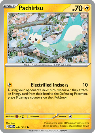 Pachirisu - 51/132 - Normal