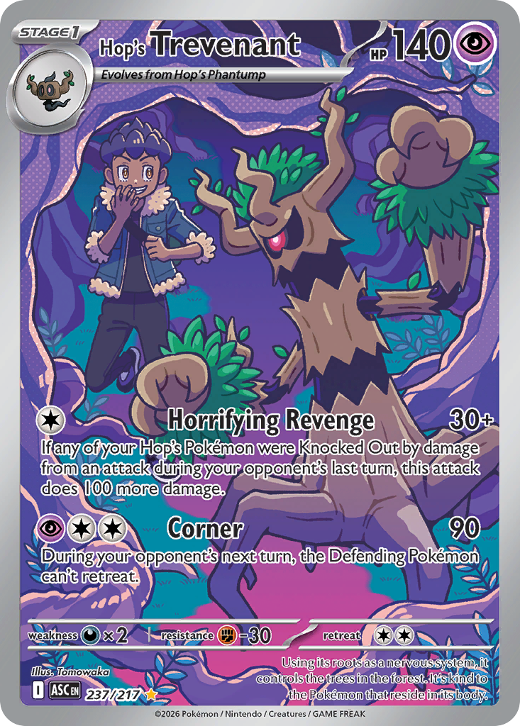 Hop's Trevenant - 237/217 - Holo