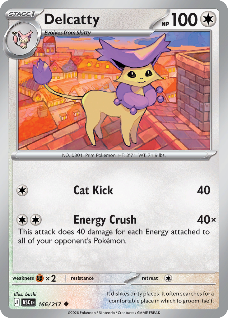 Delcatty - 166/217 - Normal