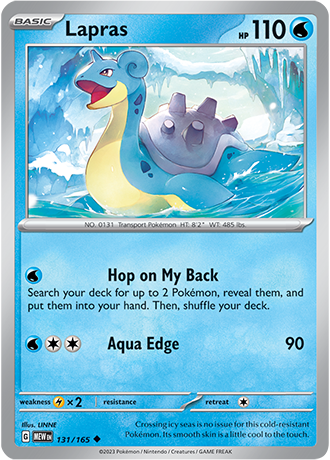 Lapras - 131/165 - Normal