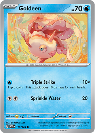 Goldeen - 118/165 - Normal