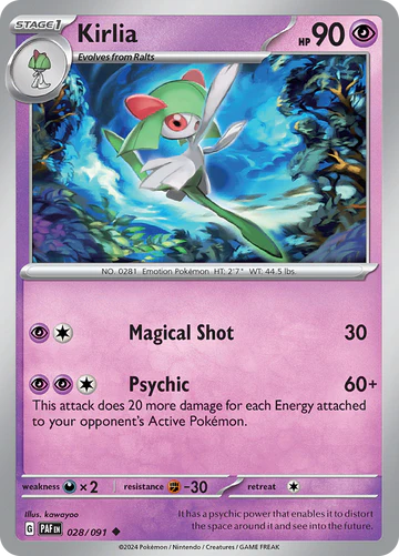 Kirlia Normaal 028/091