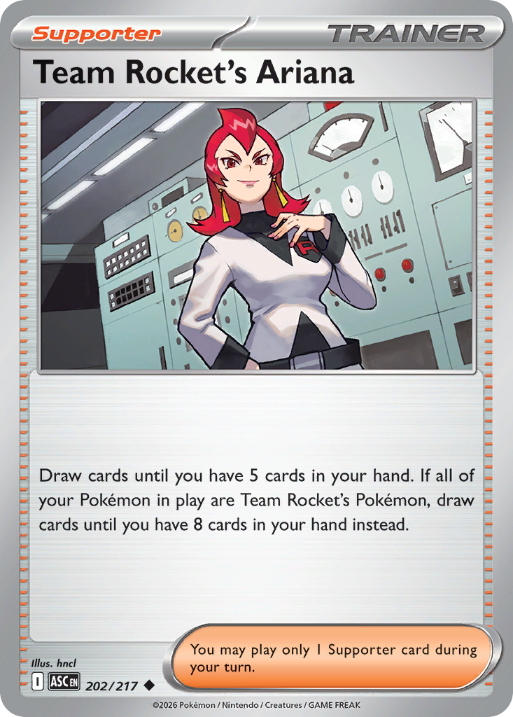 Team Rockets Ariana - 202/217 - Normaal