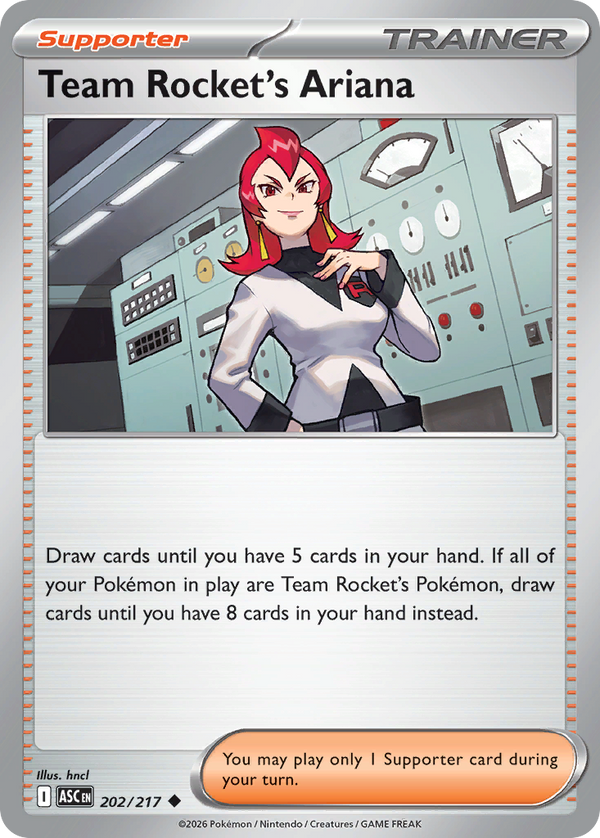 Team Rockets Ariana - 202/217 - Normal