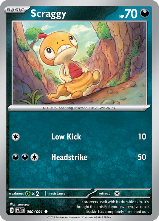 Scraggy Normaal 060/091