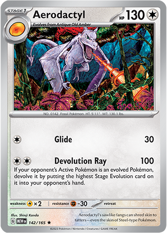 Aerodactyl - 142/165 - Holo