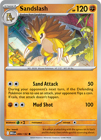 Sandslash - 69/132 - Normaal