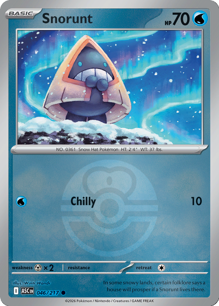 Snorunt - 46/217 - Love Ball Holo