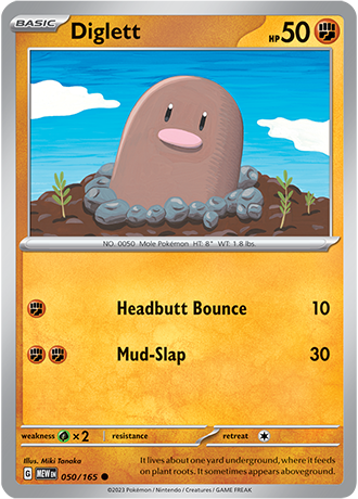 Diglett - 50/165 - Normaal