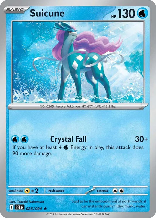 Suicune Holo 026/094
