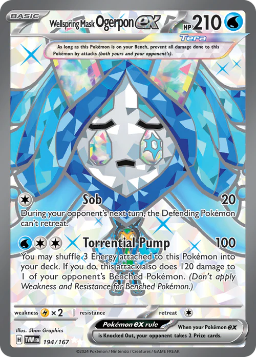 Wellspringmasker-Ogerpon ex - 194/167