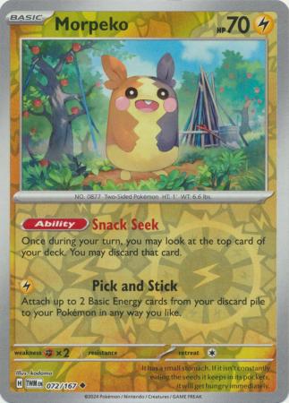 Morpeko - 72/167 - Reverse