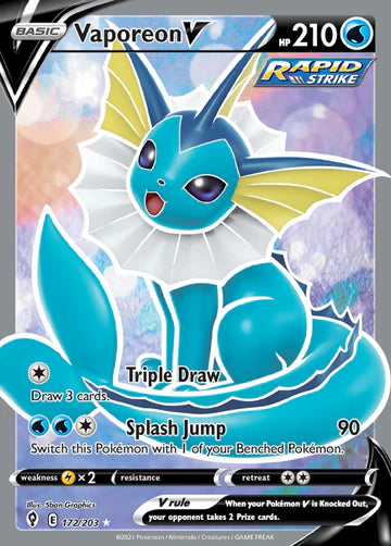 Vaporeon V - 172/203