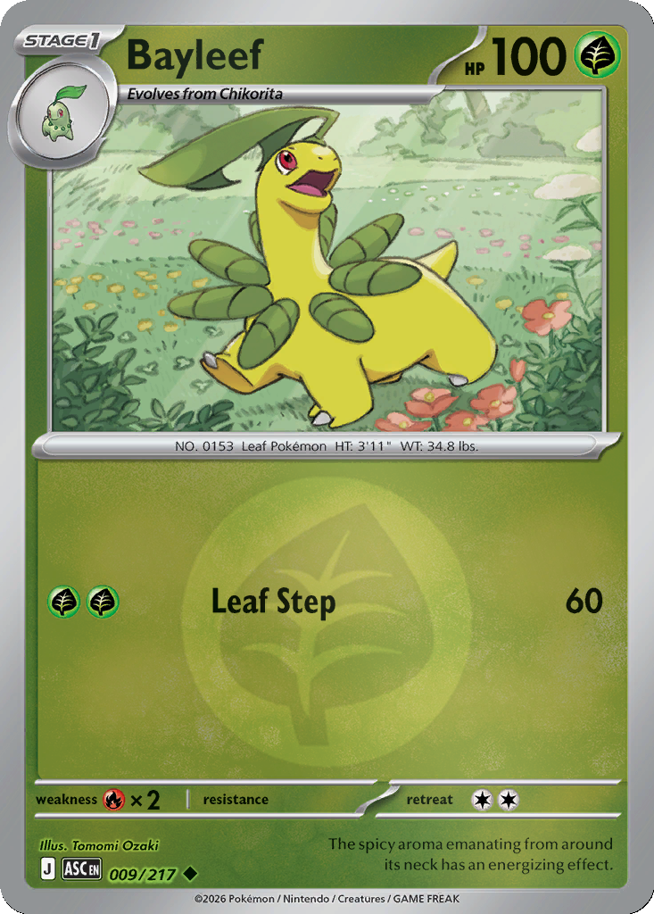 Bayleef - 9/217 - Reverse Holo