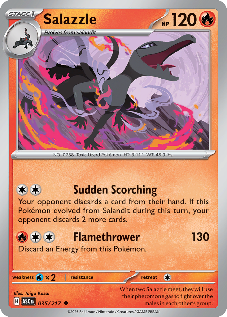 Salazzle - 35/217 - Normal