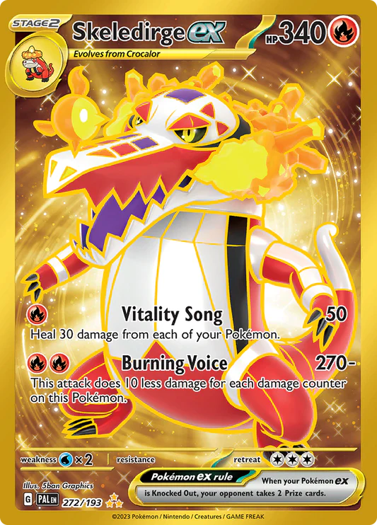 Skeledirge Ex - 272/193 - Gold