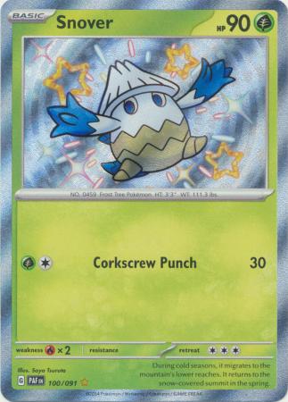 Snover Shiny Rare - 100/091
