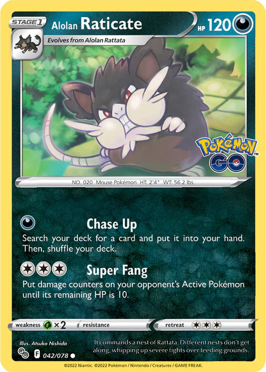 Alolan Raticate - 42/78 - Normaal
