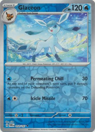 Glaceon - 54/167 - Reverse