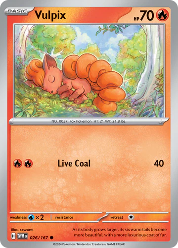 Vulpix - 26/167 - Normaal