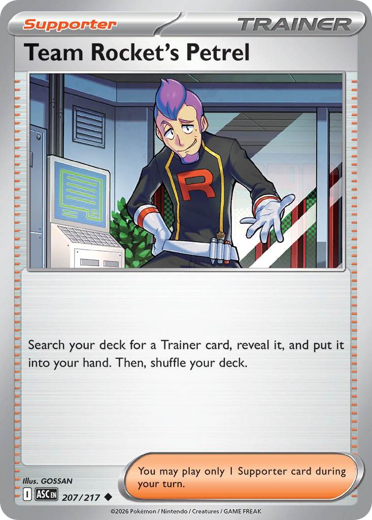 Team Rocket's Petrel - 207/217 - Normal