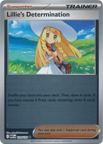 Lillie's Determination - 119/132 - Reverse