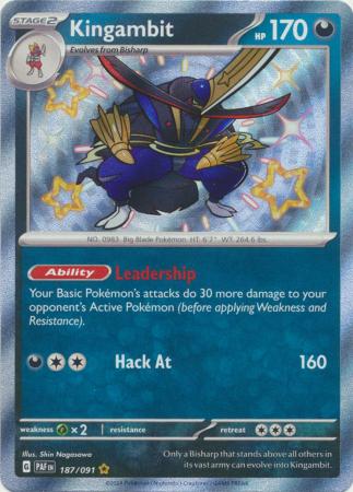 Kingambit Shiny Rare - 187/091