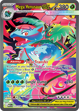 Mega Venusaur ex - 177/132