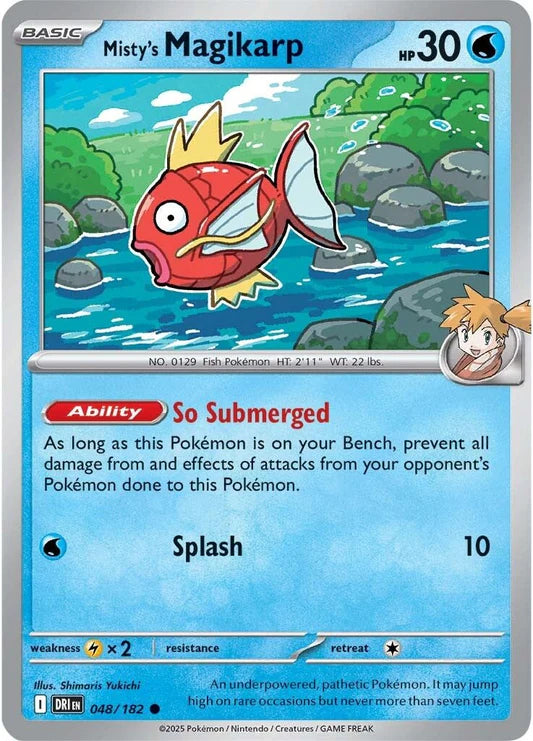 Misty's Magikarp - 48/182 - Normaal