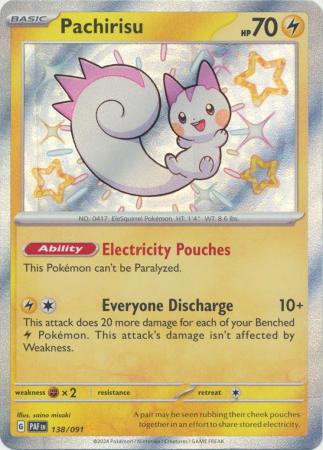 Pachirisu Shiny Rare - 138/091