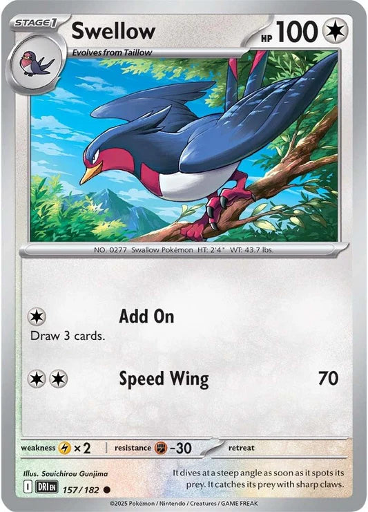 Swellow - 157/182 - Normaal
