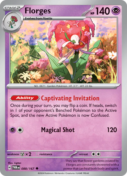 Florges - 88/167 - Normaal