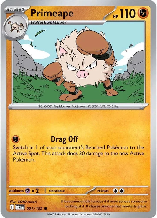 Primeape - 91/182 - Normaal