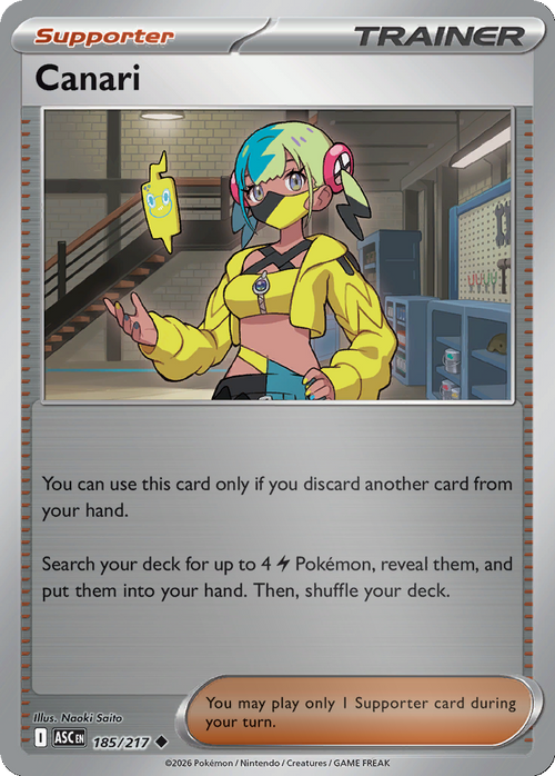 Canari - 185/217 - Reverse Holo