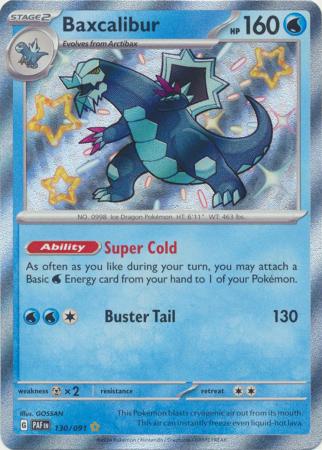 Baxcalibur Shiny Rare - 130/091
