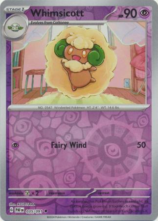 Whimsicott - 35/91 - Reverse