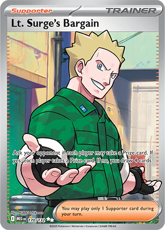 Lt. Surge's Bargain - 170/132