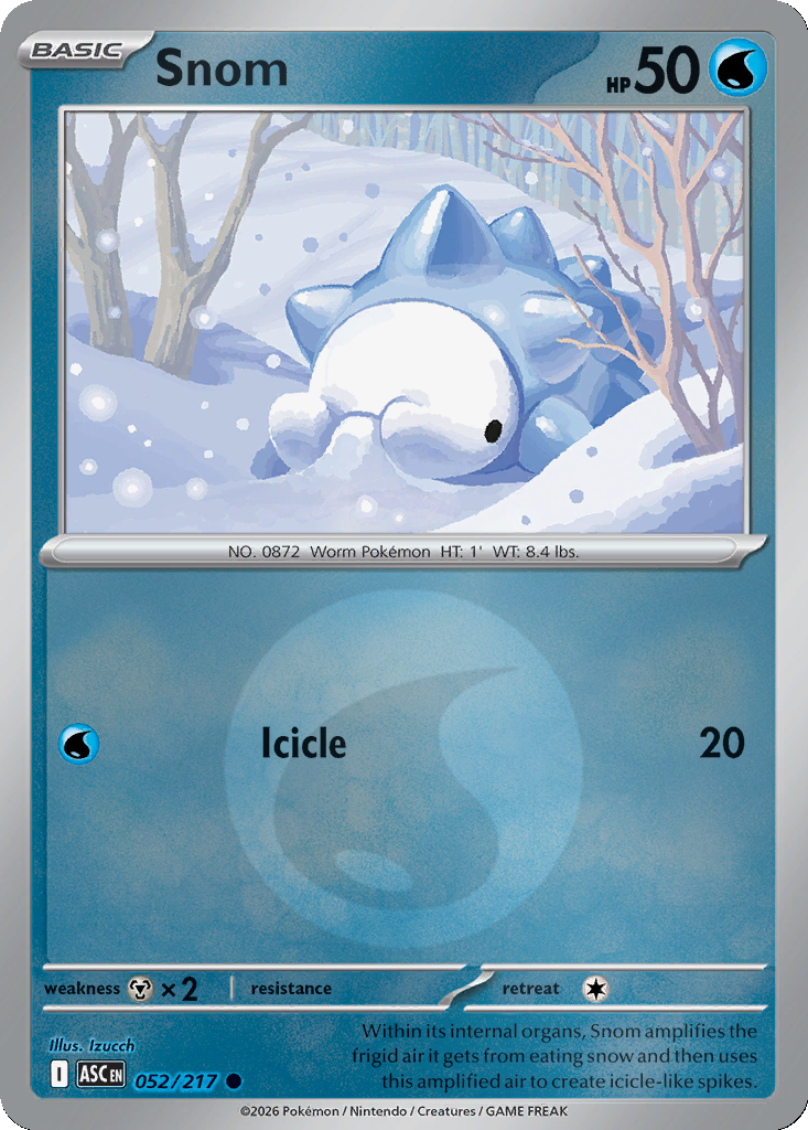 Snom - 52/217 - Reverse Holo