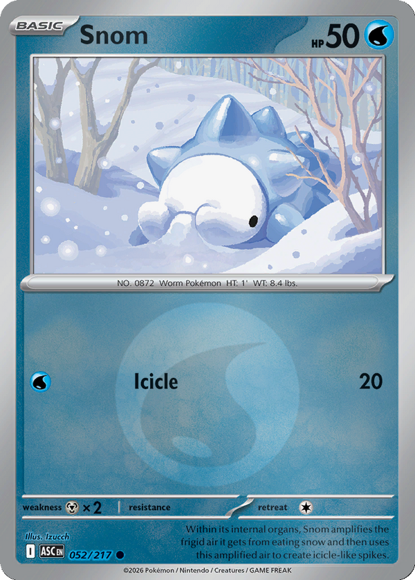 Snom - 52/217 - Reverse Holo