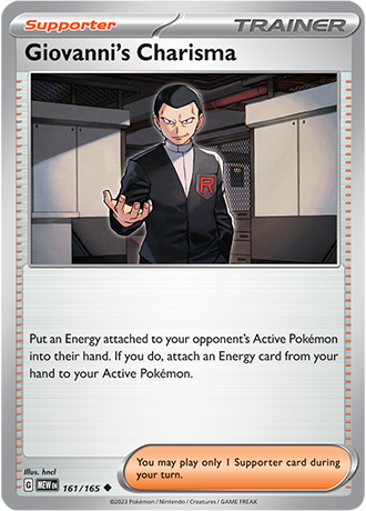Giovanni's Charisma - 161/165 - Normal