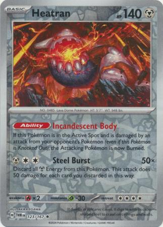 Heatran - 123/167 - Reverse