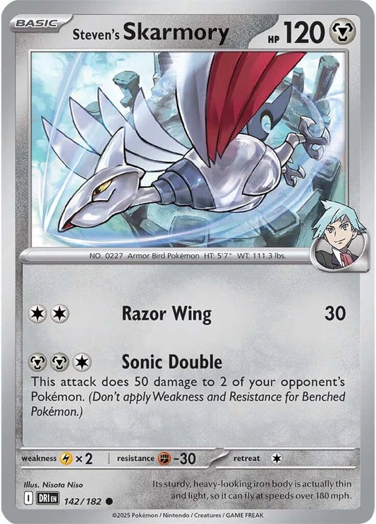 Steven's Skarmory - 142/182 - Normaal